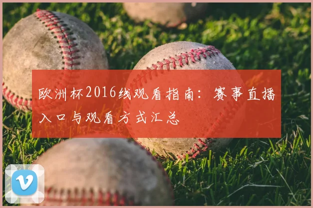 欧洲杯2016线观看指南：赛事直播入口与观看方式汇总